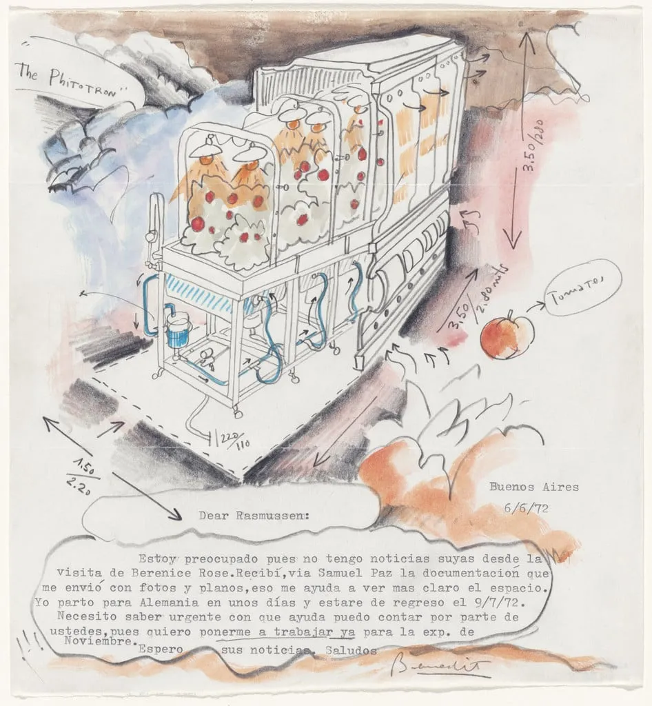 Untitled, by Luis Fernando Benedit, watercolor, 1972