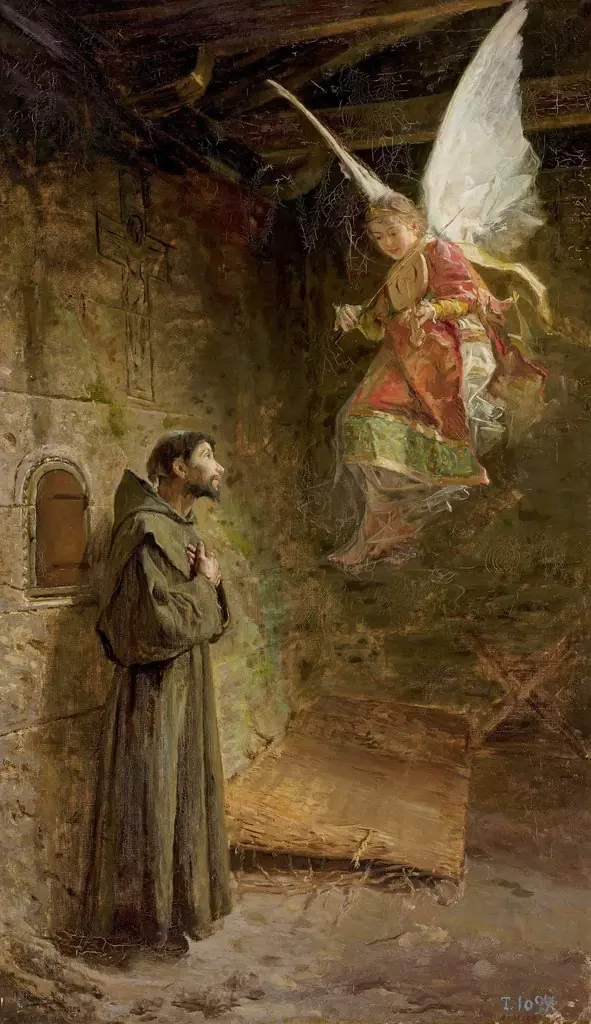 Visión de San Francisco de Asís, by Luis Menéndez Pidal