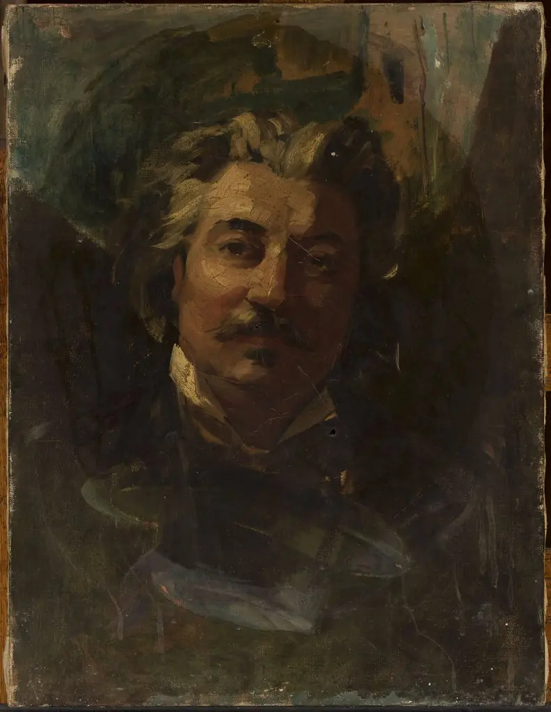 Portrait of Cyprian Godebski, by Luis Ricardo Falero