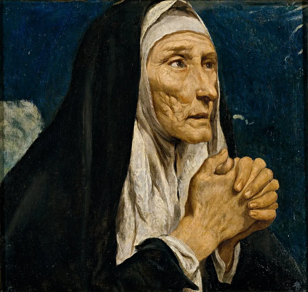 Saint Monica, by Luis Tristán