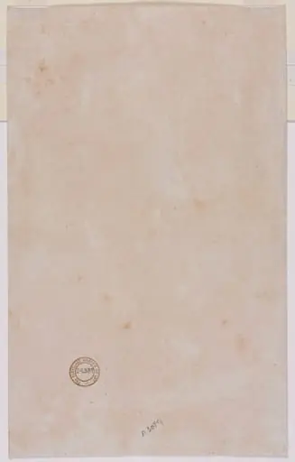 Architectural Plan (verso), by Luzio Romano