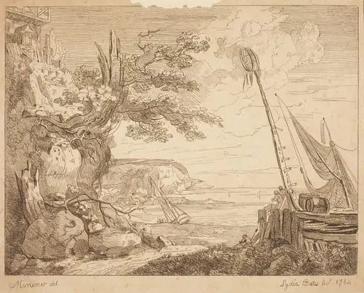 Coast Scene, by Lydia Bates