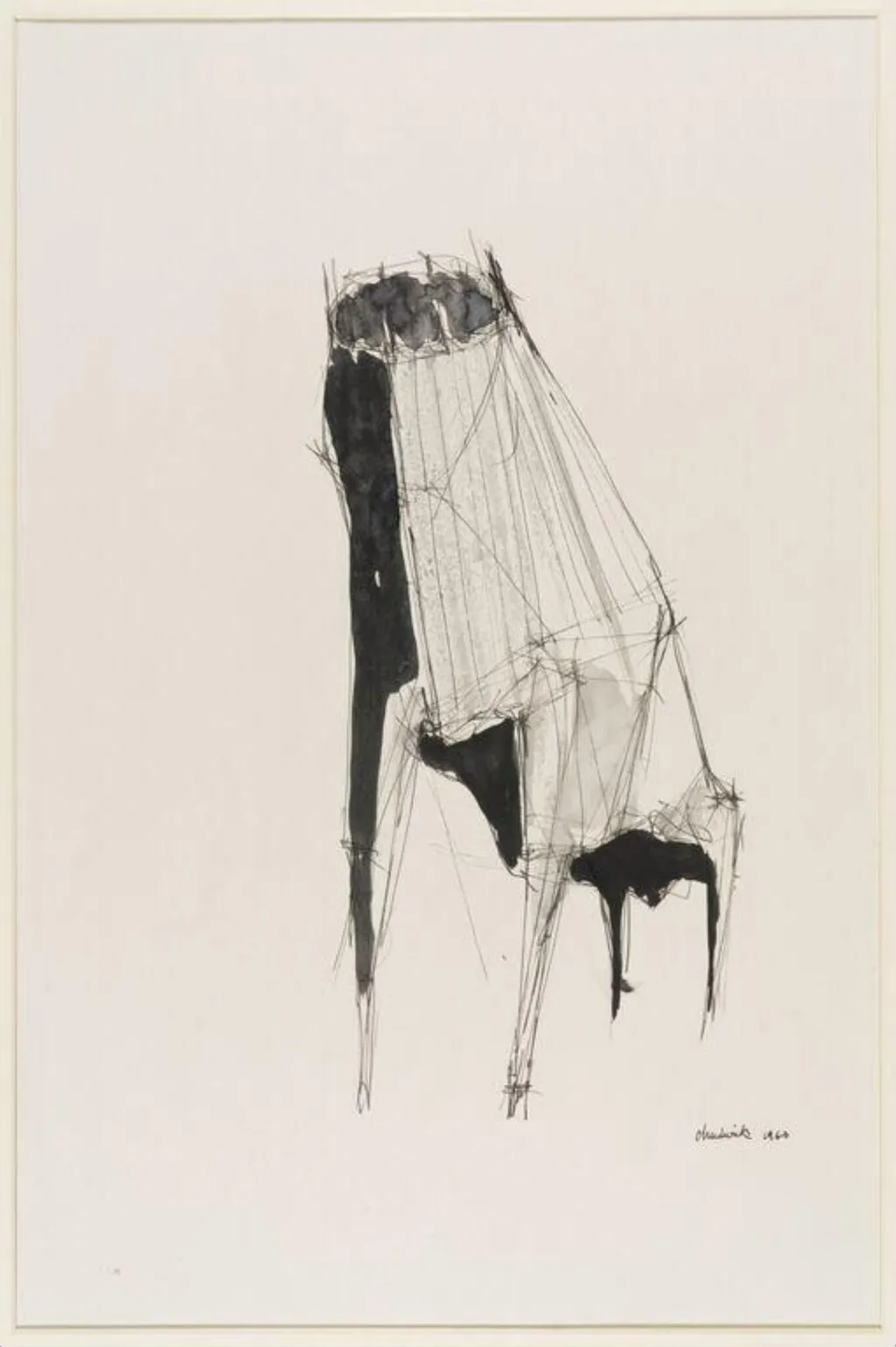 Study for the bronze sculpture 'Lion', by Lynn Chadwick, 1960