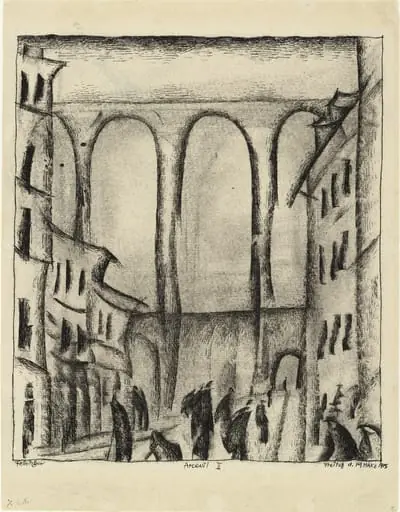 Untitled, by Lyonel Feininger
