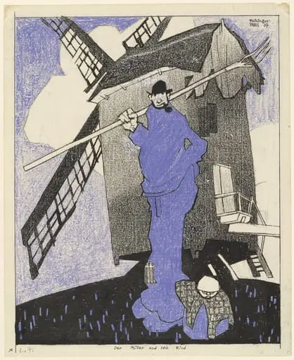 Untitled, by Lyonel Feininger, 1907