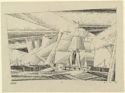 Untitled, by Lyonel Feininger