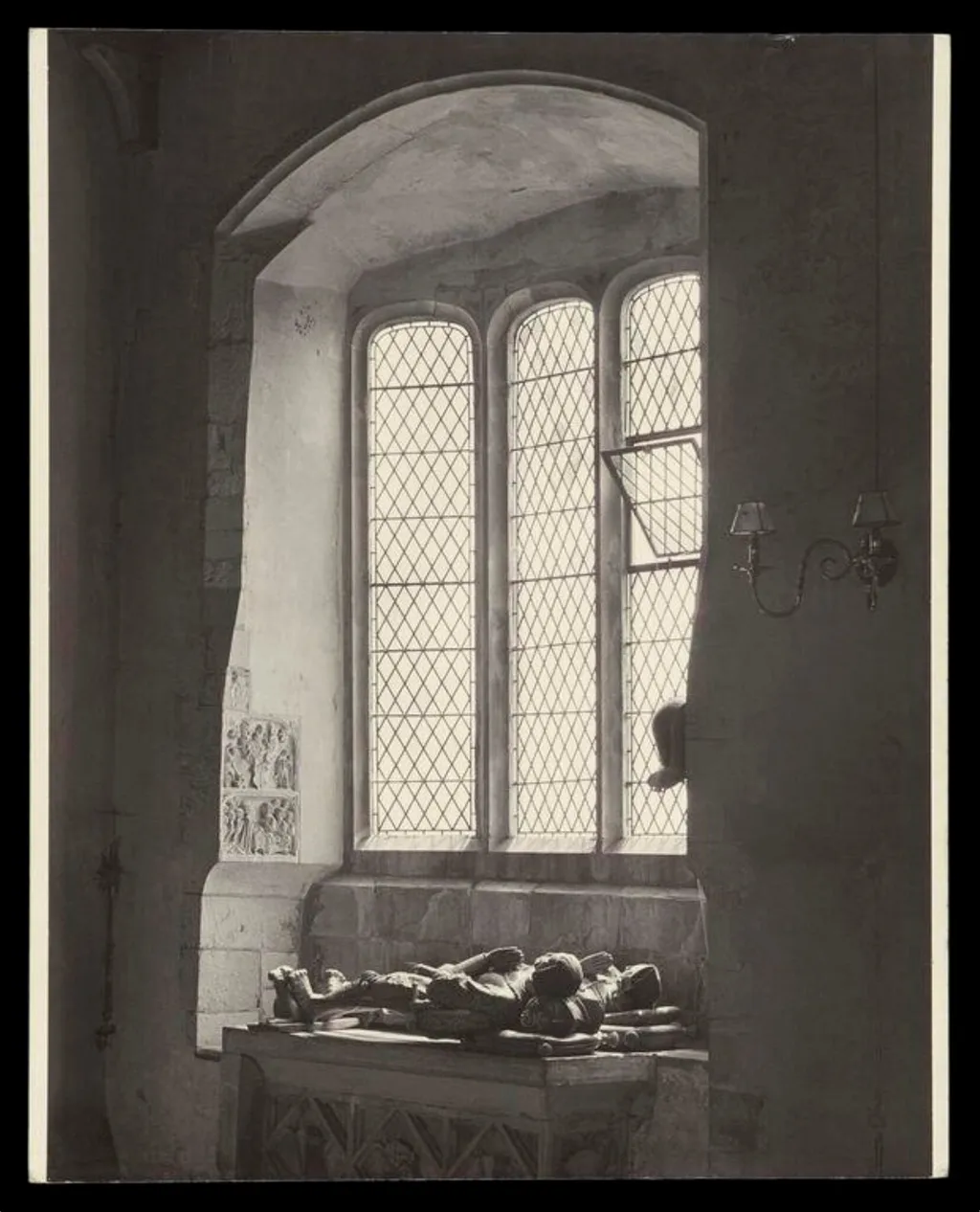 Culpeper Monument, St. Mary's, Goudhoust, Kent, by Lysbeth A. Humfrey, photographic, 1950