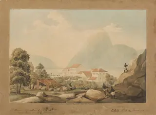 M. Chamberlains House. Catete. Rio de Janeiro