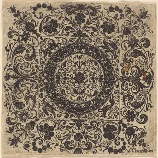 Goldsmith's Ornament in Square
