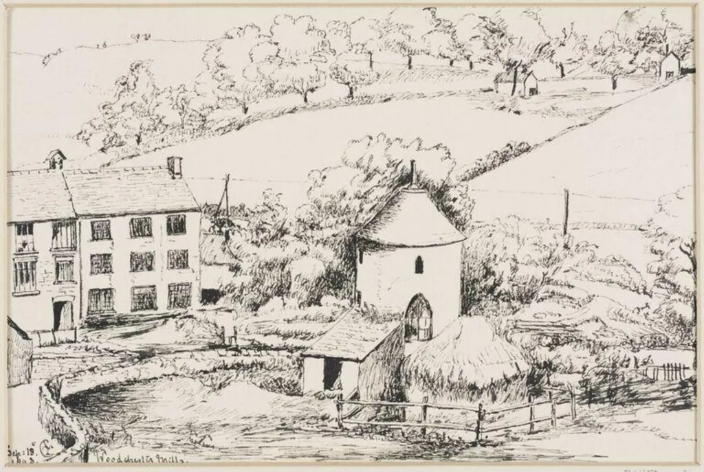 Woodchester Mills, by M. E. Cole, 1893