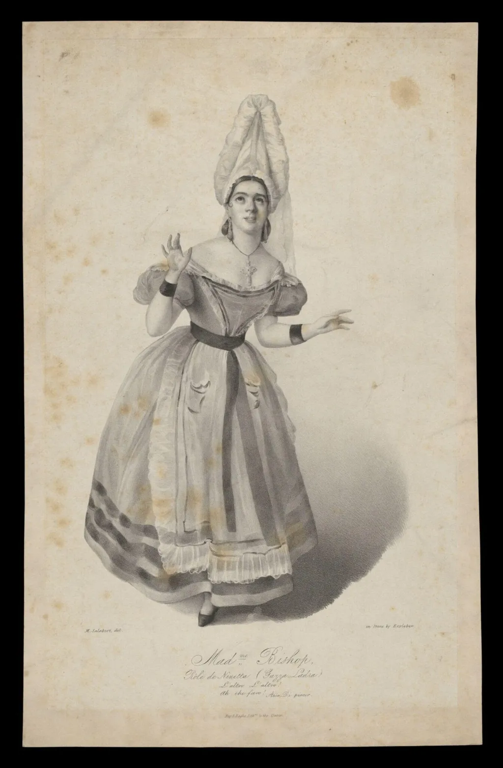 H Beard Print Collection, by M. Salabert, 1854