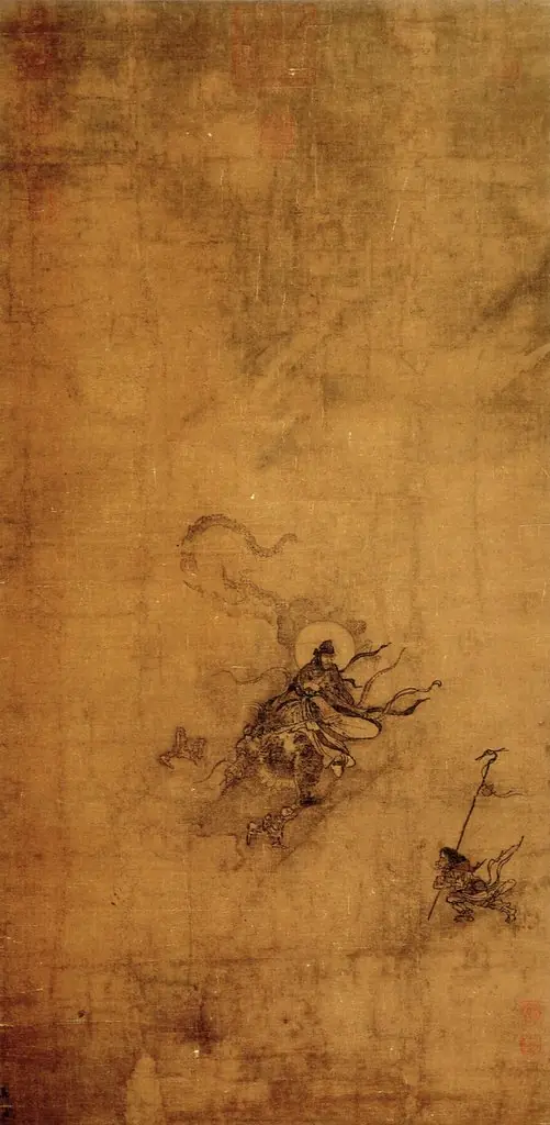 Riding a Dragon, by Ma Yuan