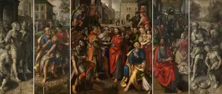 Altarpiece of the Guild of the Minters, by Maarten de Vos