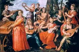 Apollo and the Muses