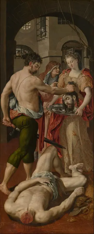 The Beheading of Saint John-Baptist, by Maarten de Vos