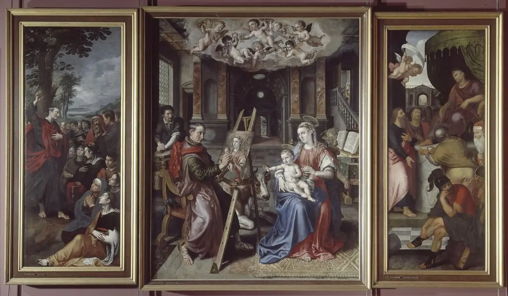 Altarpiece of the Guild of Saint Luke, by Maarten Pepyn
