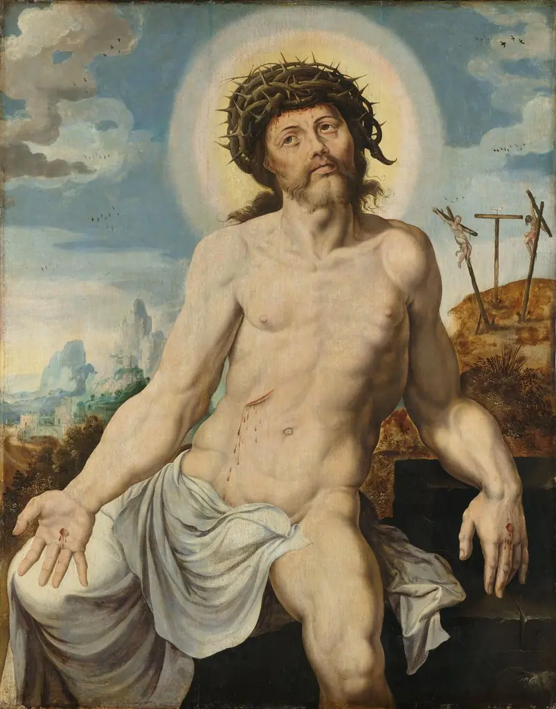 Christ as the Man of Sorrows, by Maarten van Heemskerck