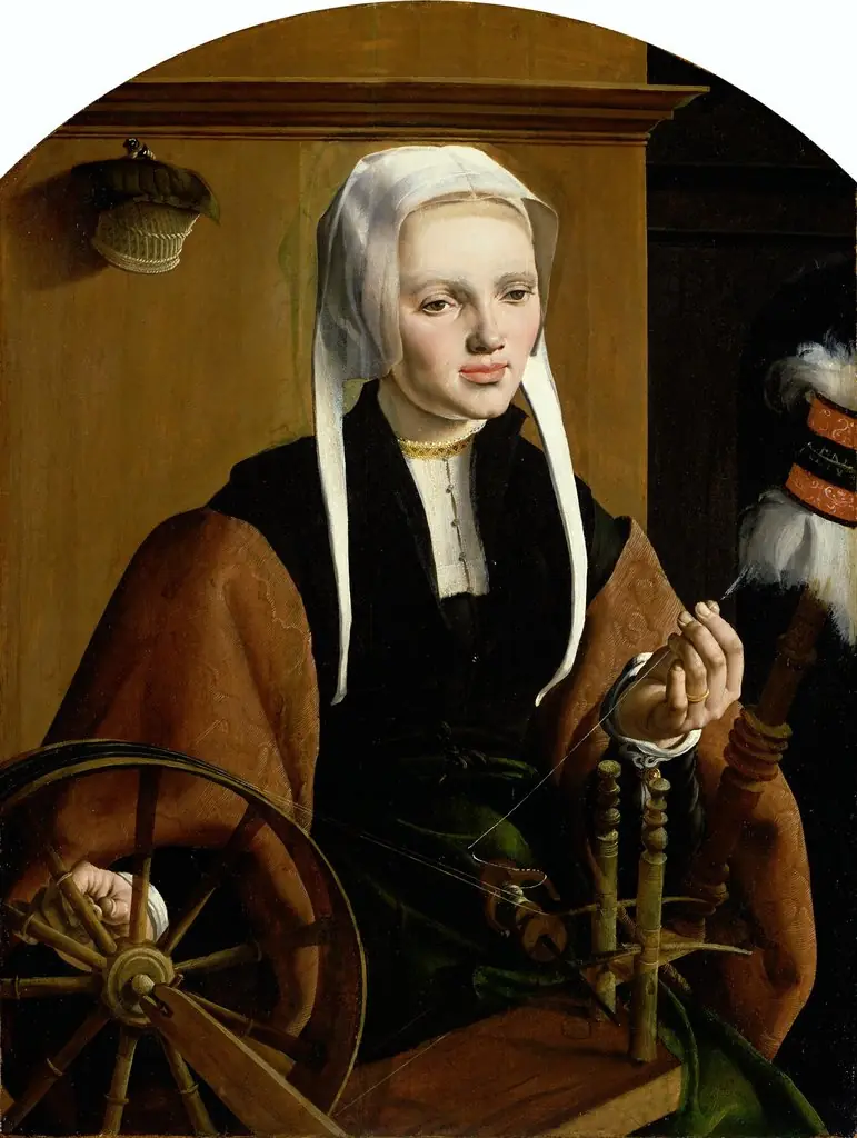 Portrait of (possibly) Anna Codde, wife of Pieter Gerritsz Bicker, by Maarten van Heemskerck