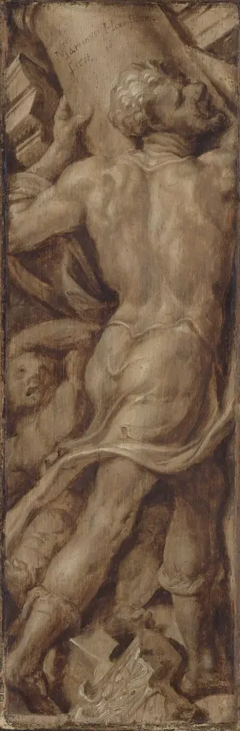 Samson destroying the Temple, by Maarten van Heemskerck