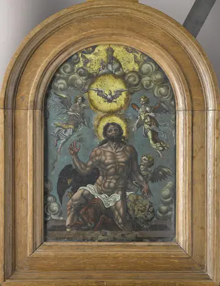 The Holy Trinity, by Maarten van Heemskerck, 1550