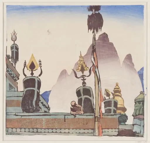 Gompa Top, by Mabel Allington Royds