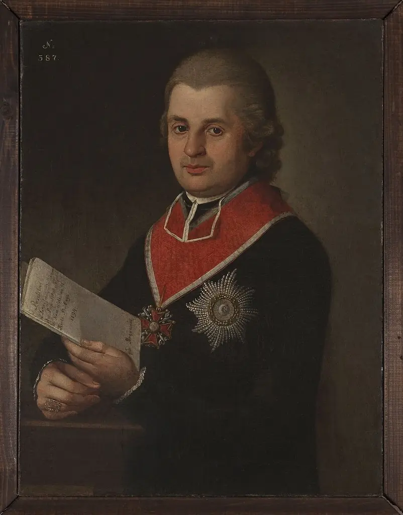 Portrait of a clergyman, by Maciej Topolski