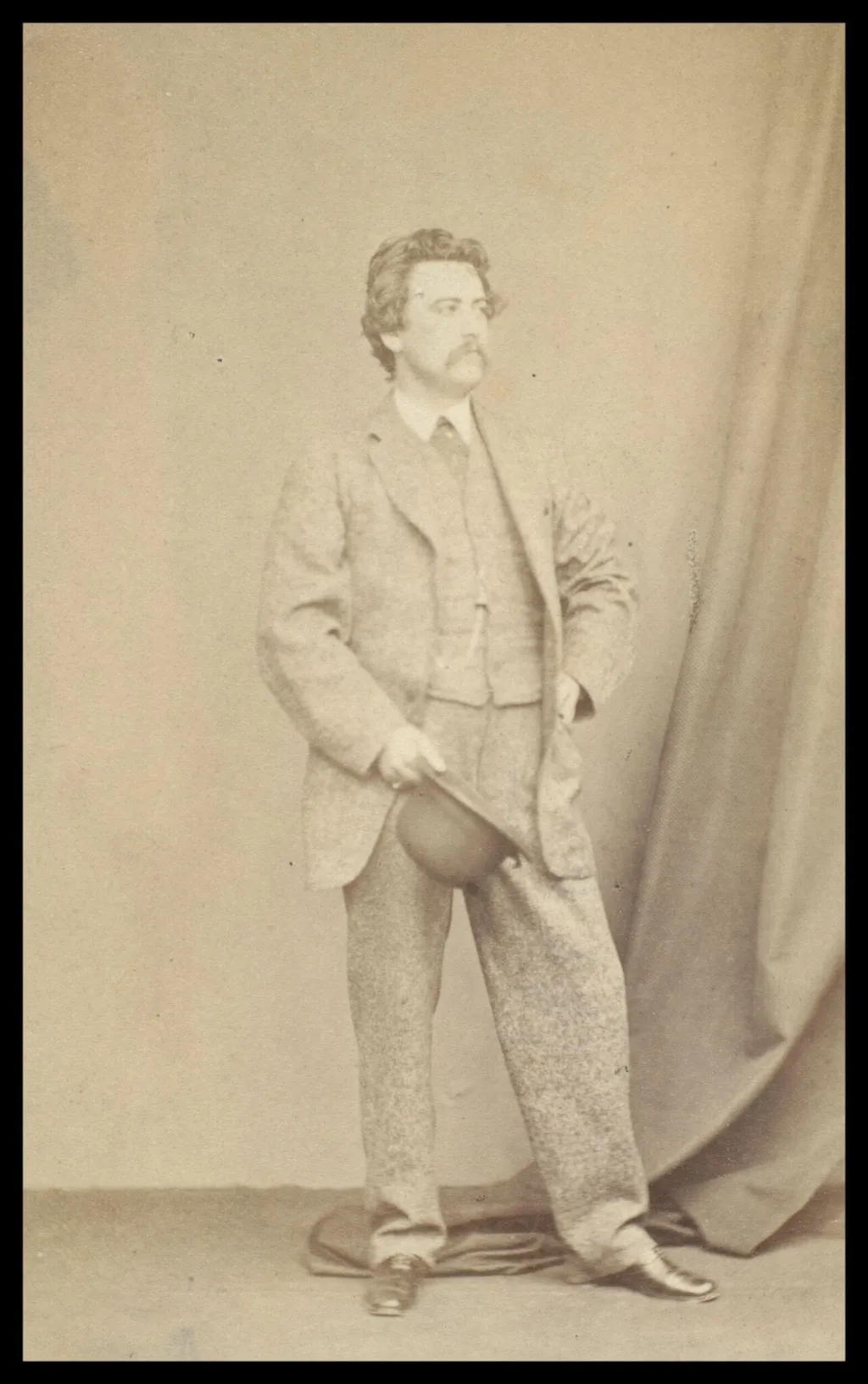 Guy Little Theatrical Photograph, by Maclean, photographic, 1850