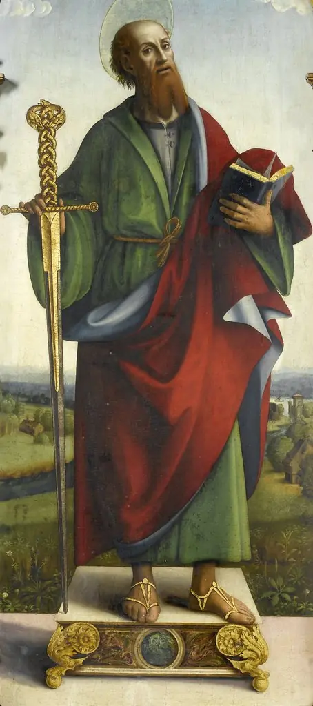 Saint Paul, by Macrino d'Alba