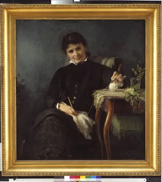 Madam Anna Seekamp, the Artist's Sister