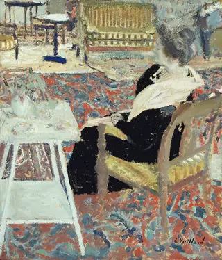 Madame Arthur Fontaine in a Pink Shawl, by Édouard Vuillard