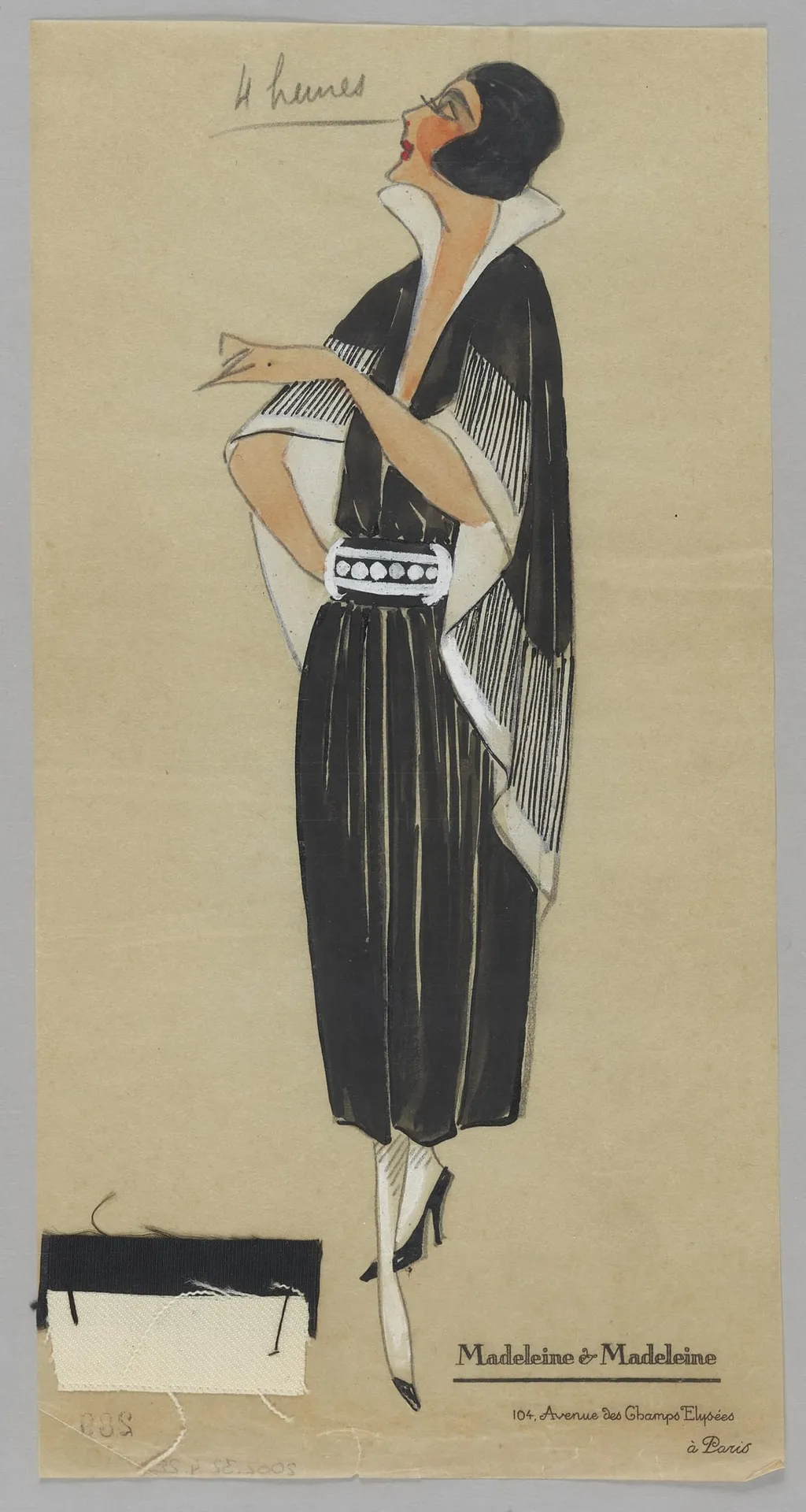 4 heures, by Madeleine & Madeleine, 1924