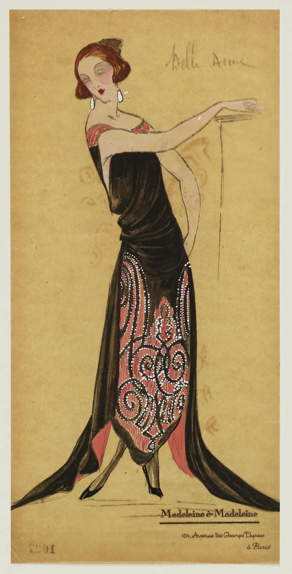 Belle Dame, by Madeleine & Madeleine, 1924