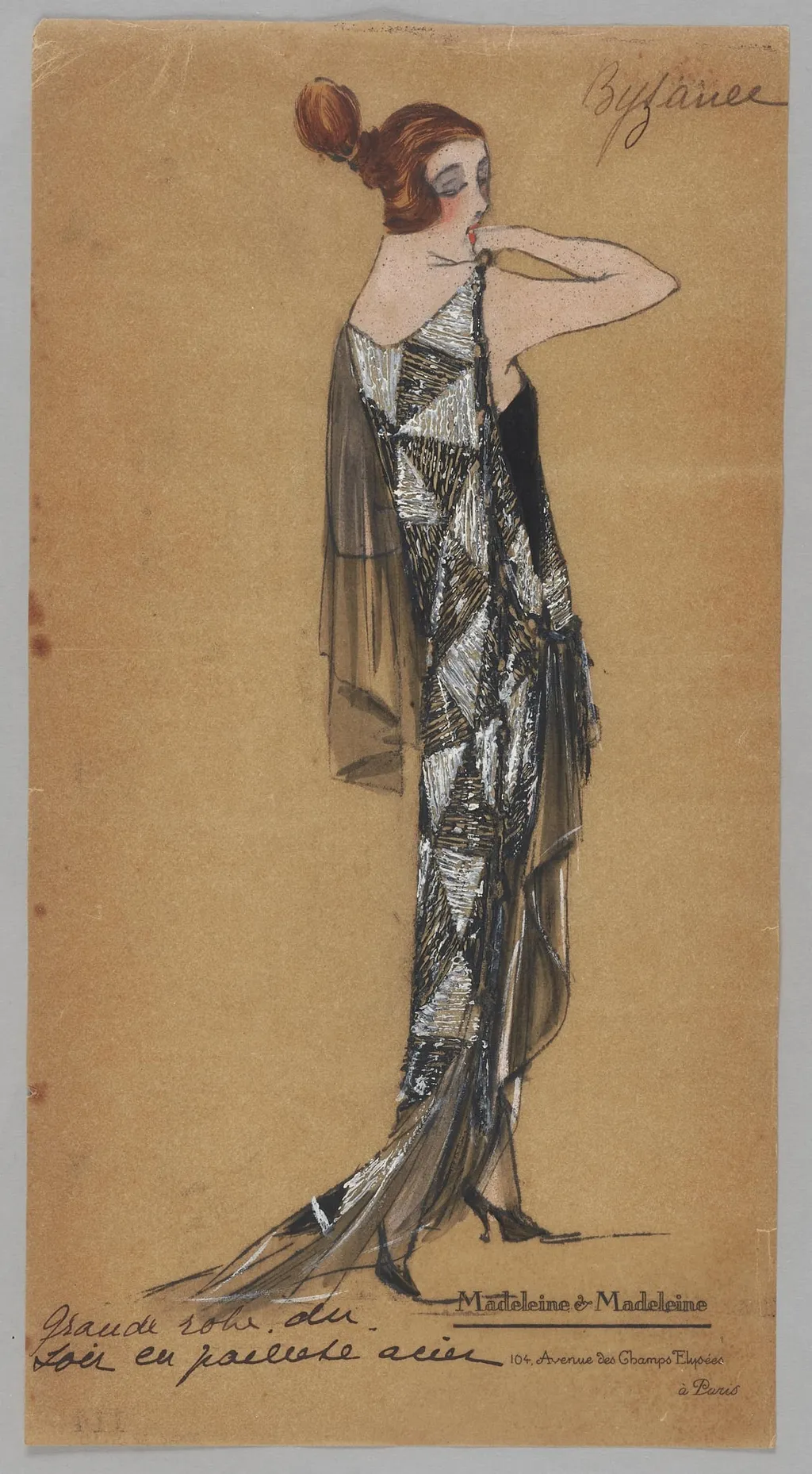 Byzance, by Madeleine & Madeleine, 1924