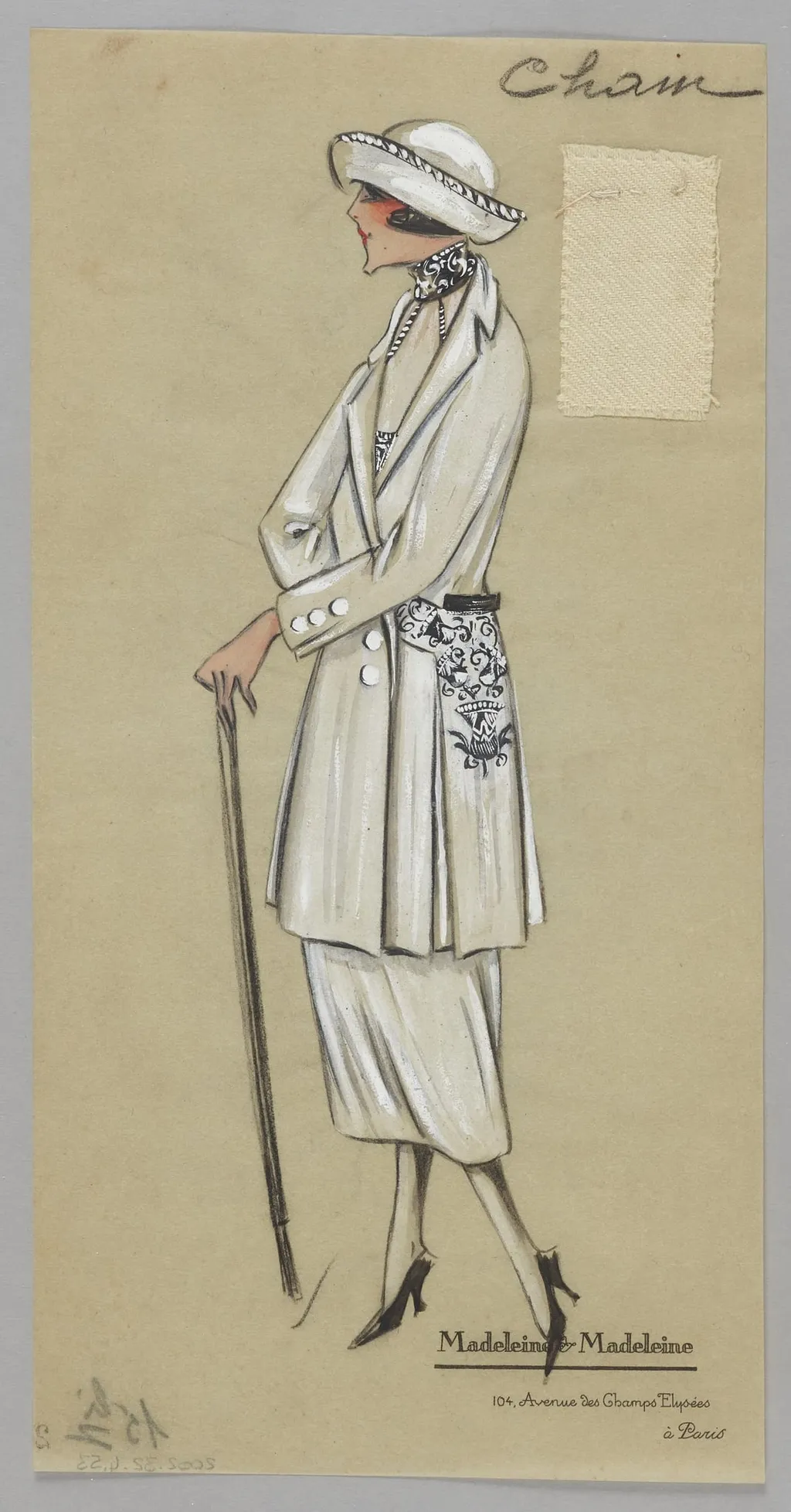Chaim, by Madeleine & Madeleine, 1924