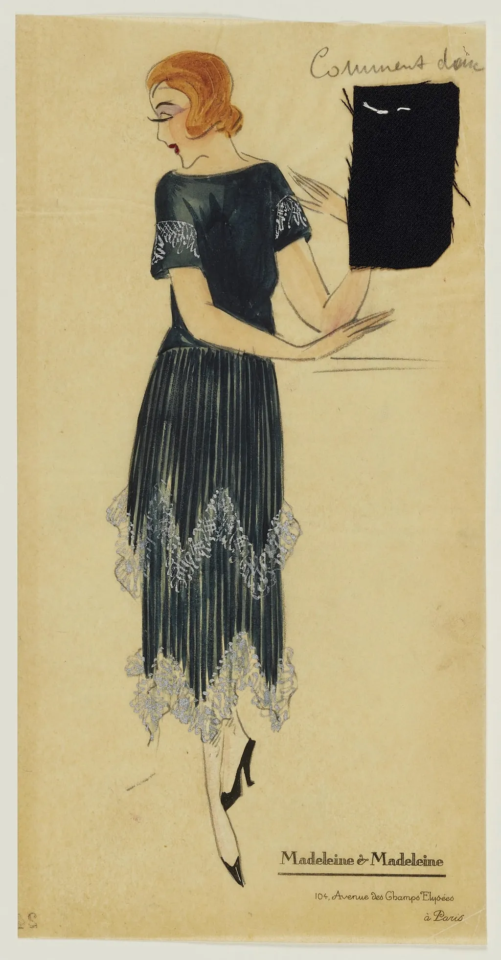 Comment donc, by Madeleine & Madeleine, 1924