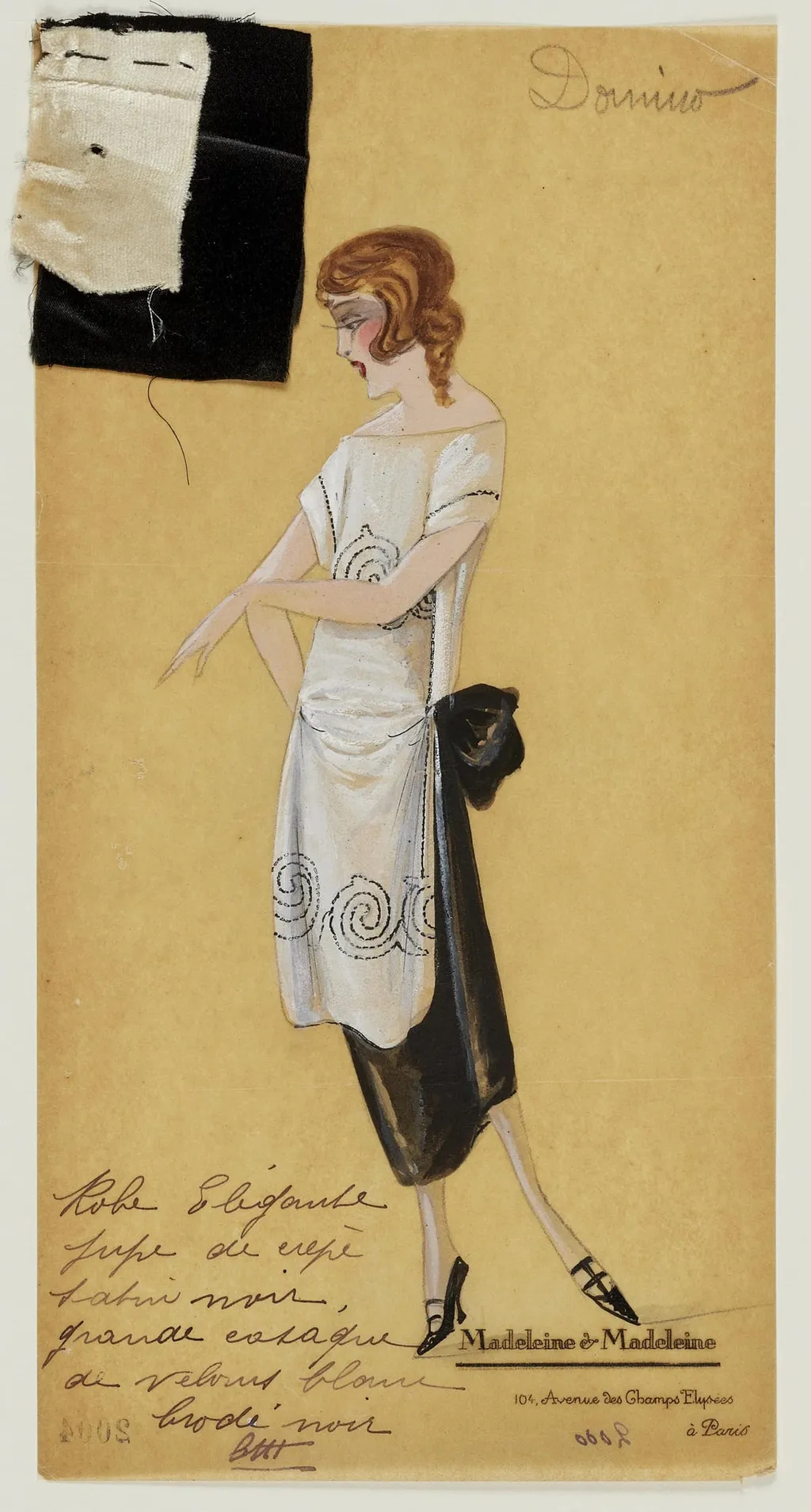 Domino, by Madeleine & Madeleine, 1924