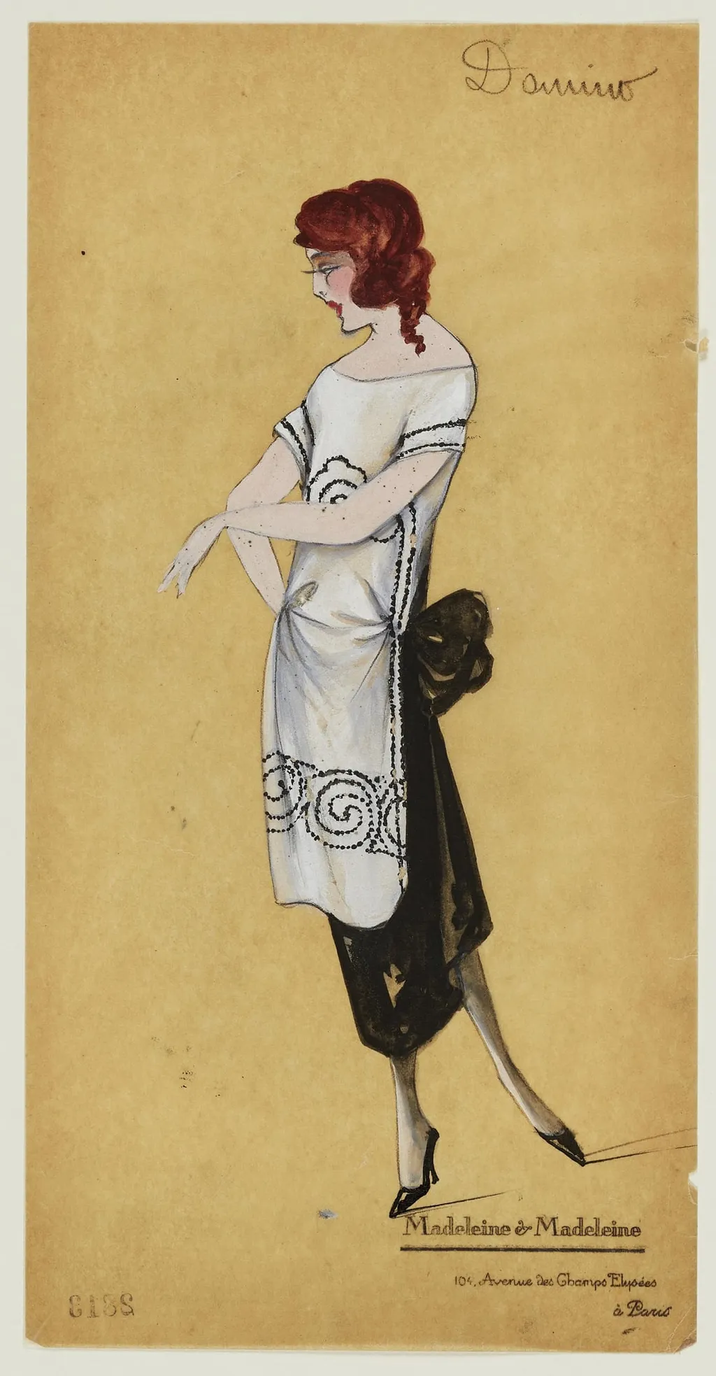 Domino, by Madeleine & Madeleine, 1924