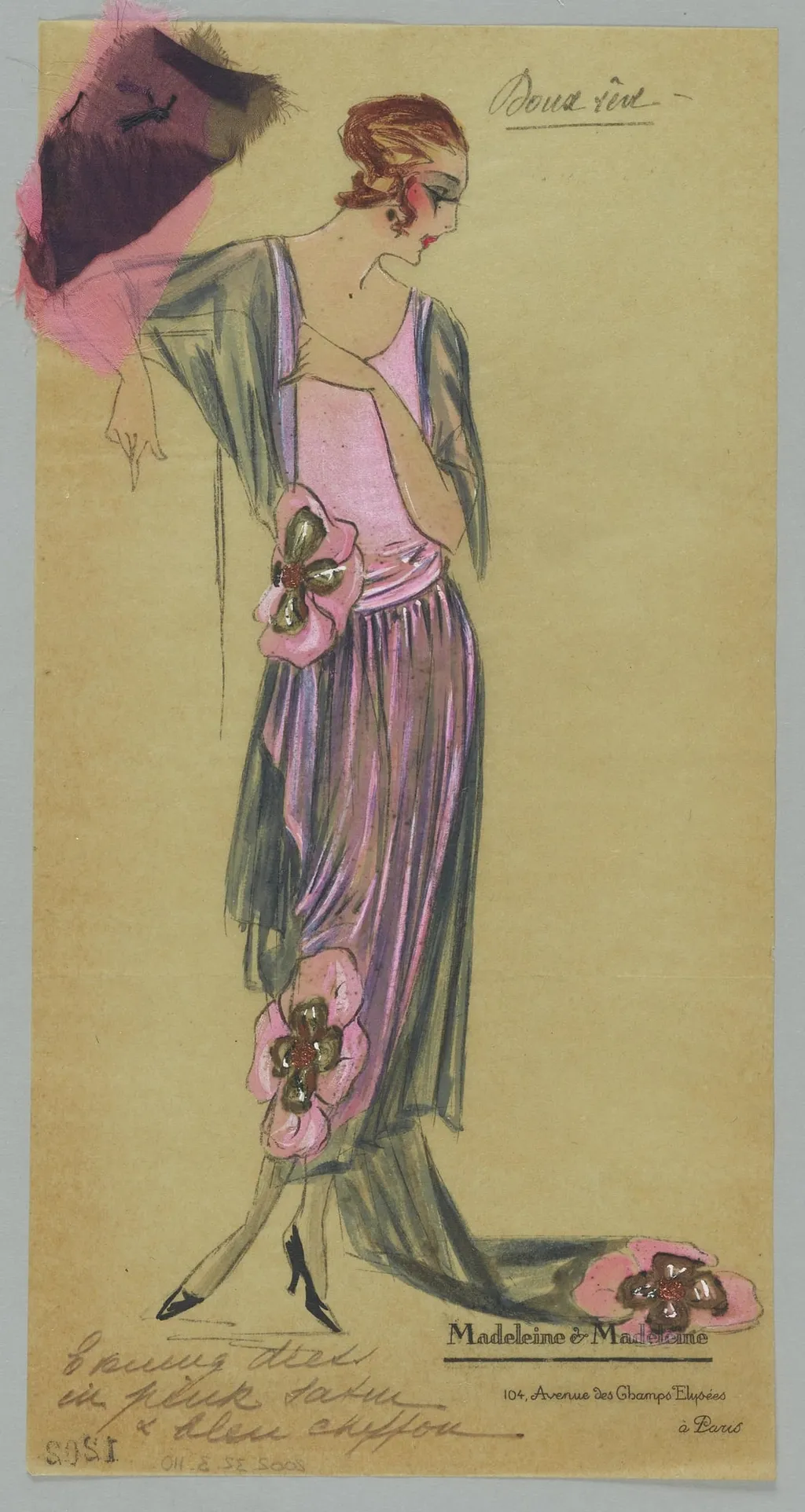Doux rêve, by Madeleine & Madeleine, 1924
