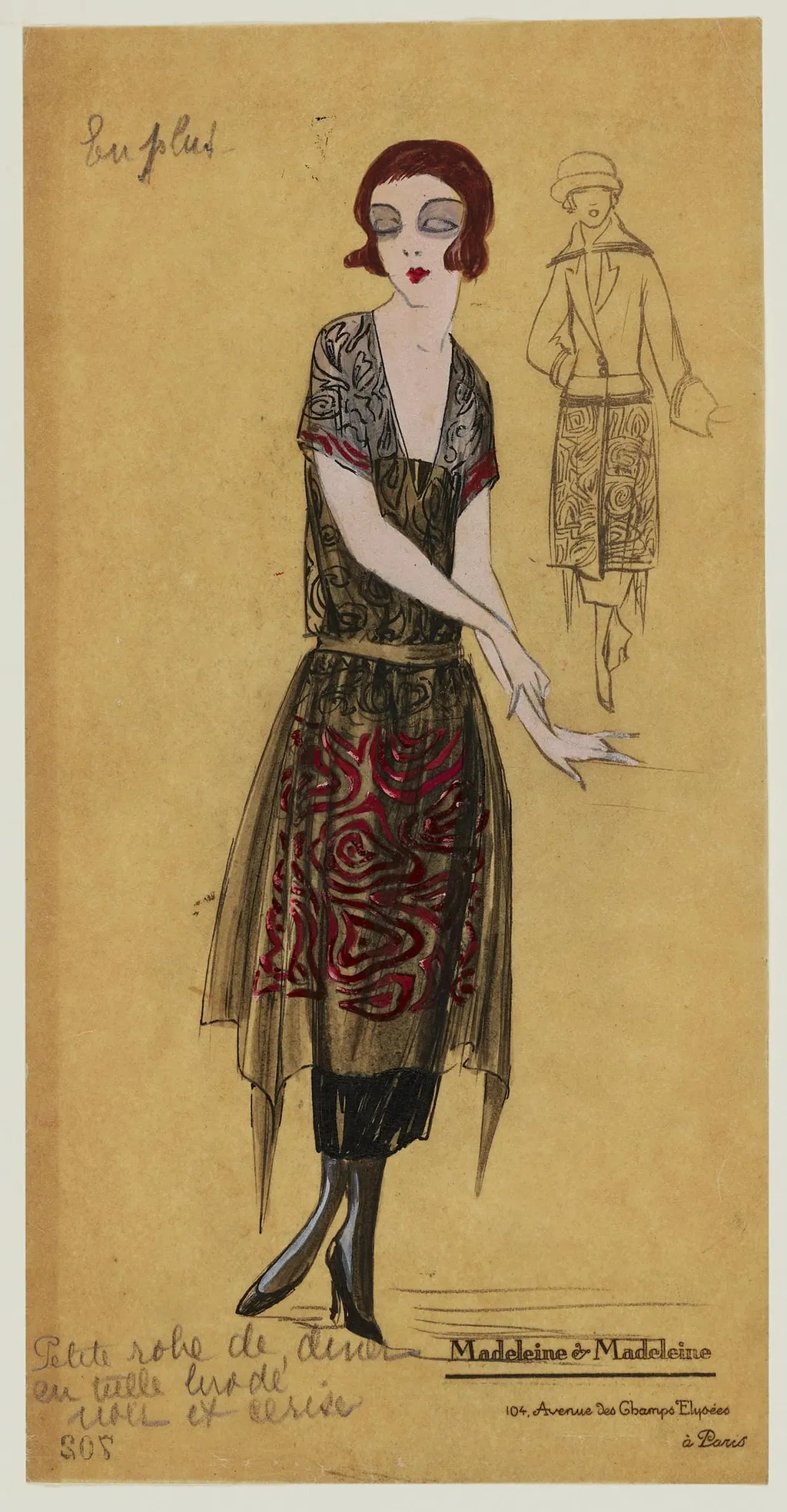En plus, by Madeleine & Madeleine, 1924