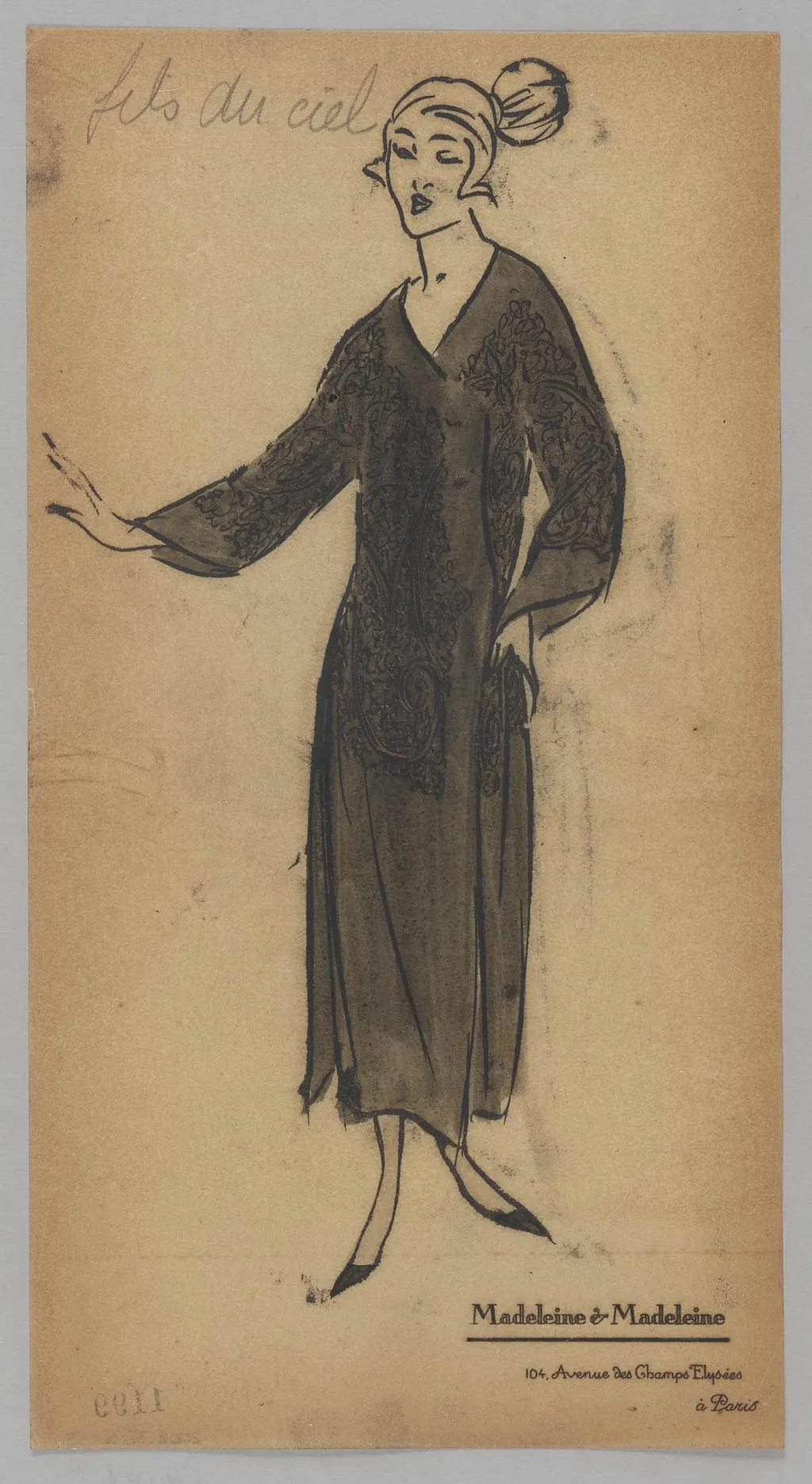 Fils du ciel, by Madeleine & Madeleine, 1924