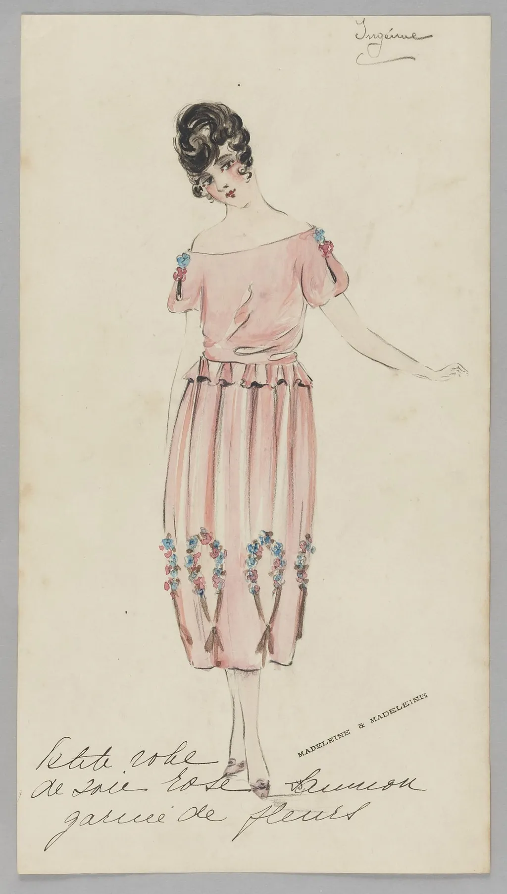 Ingénue, by Madeleine & Madeleine, 1924
