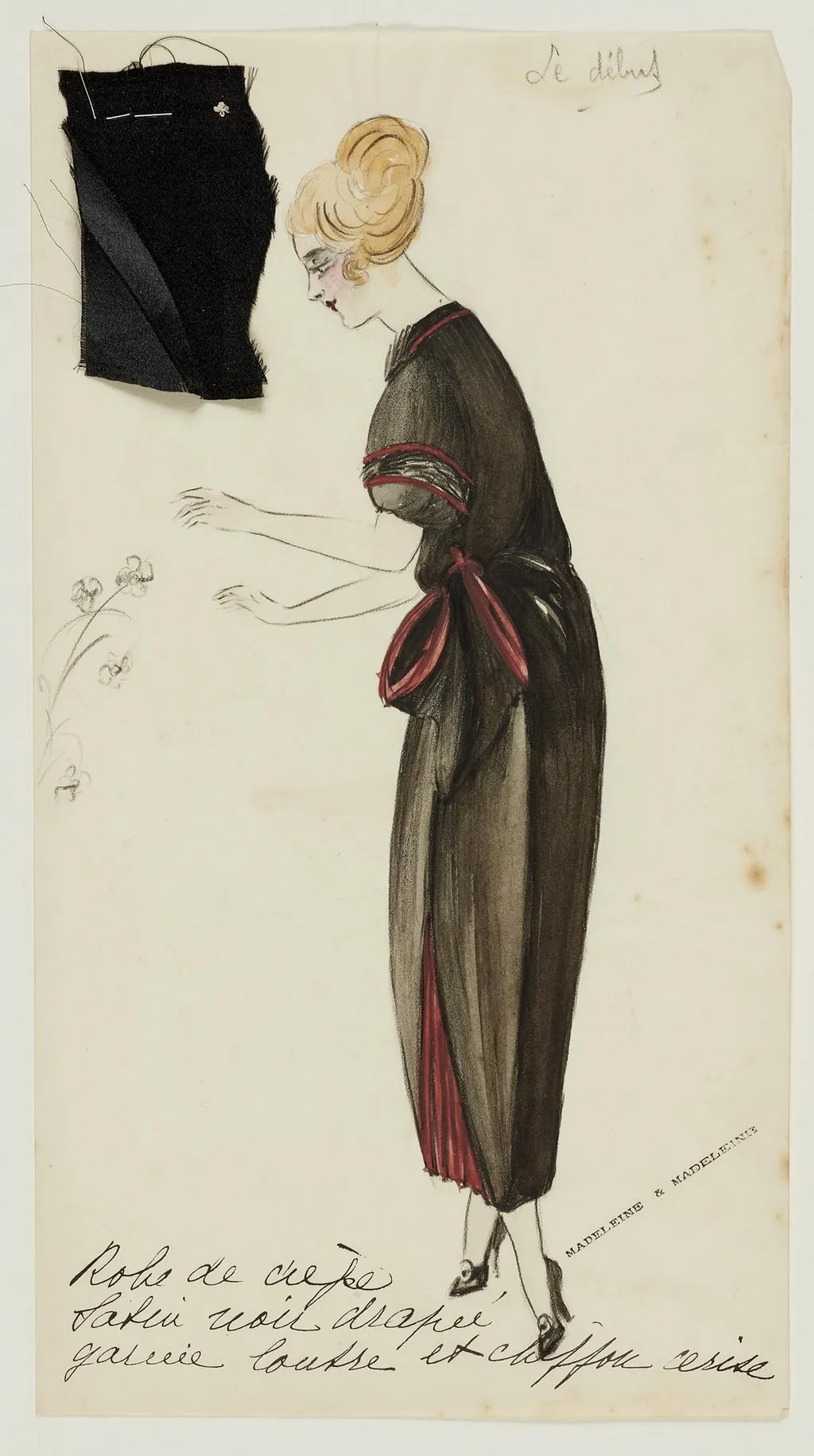 Le début, by Madeleine & Madeleine, 1924