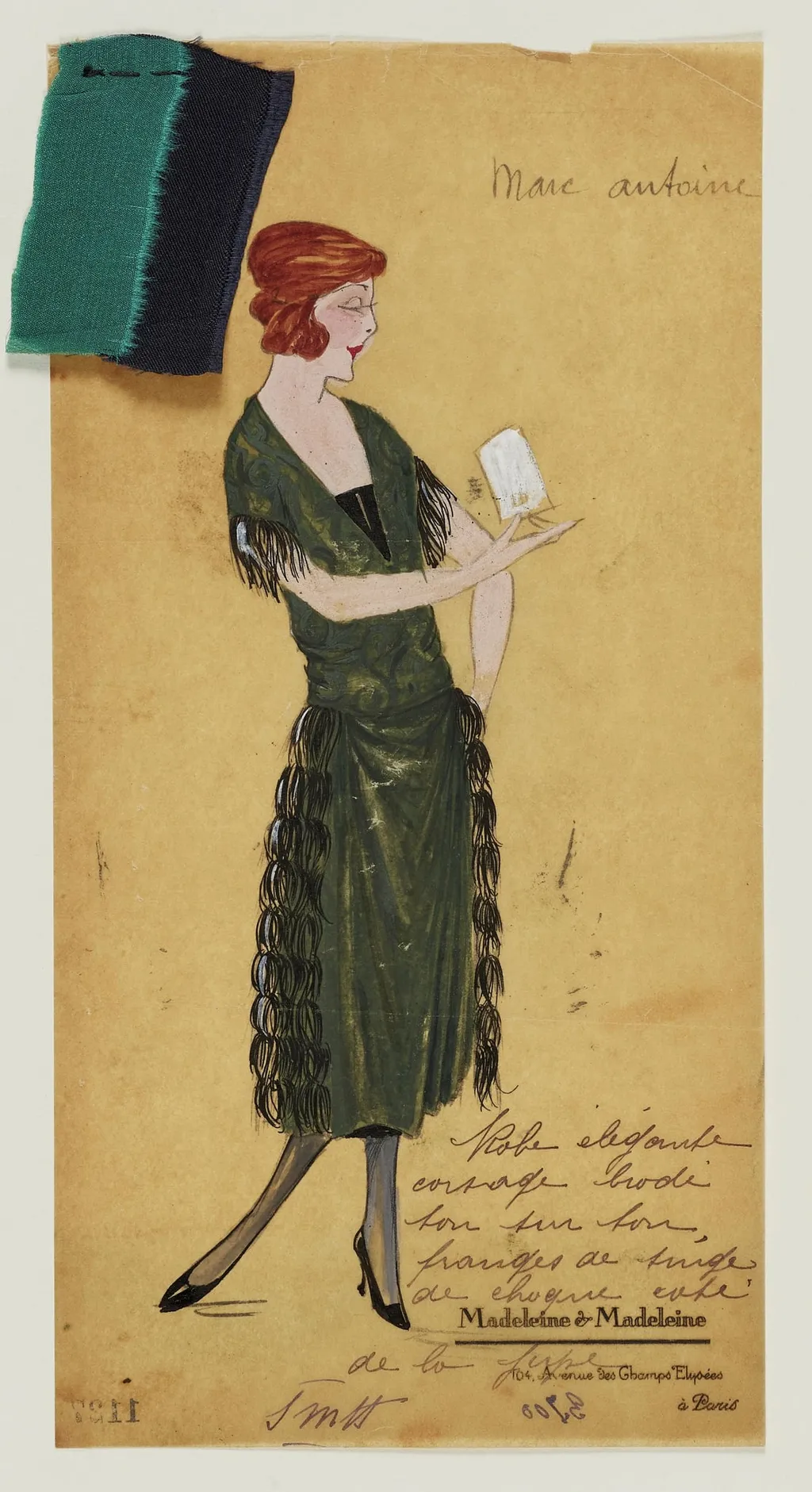 Marc antoine, by Madeleine & Madeleine, 1924