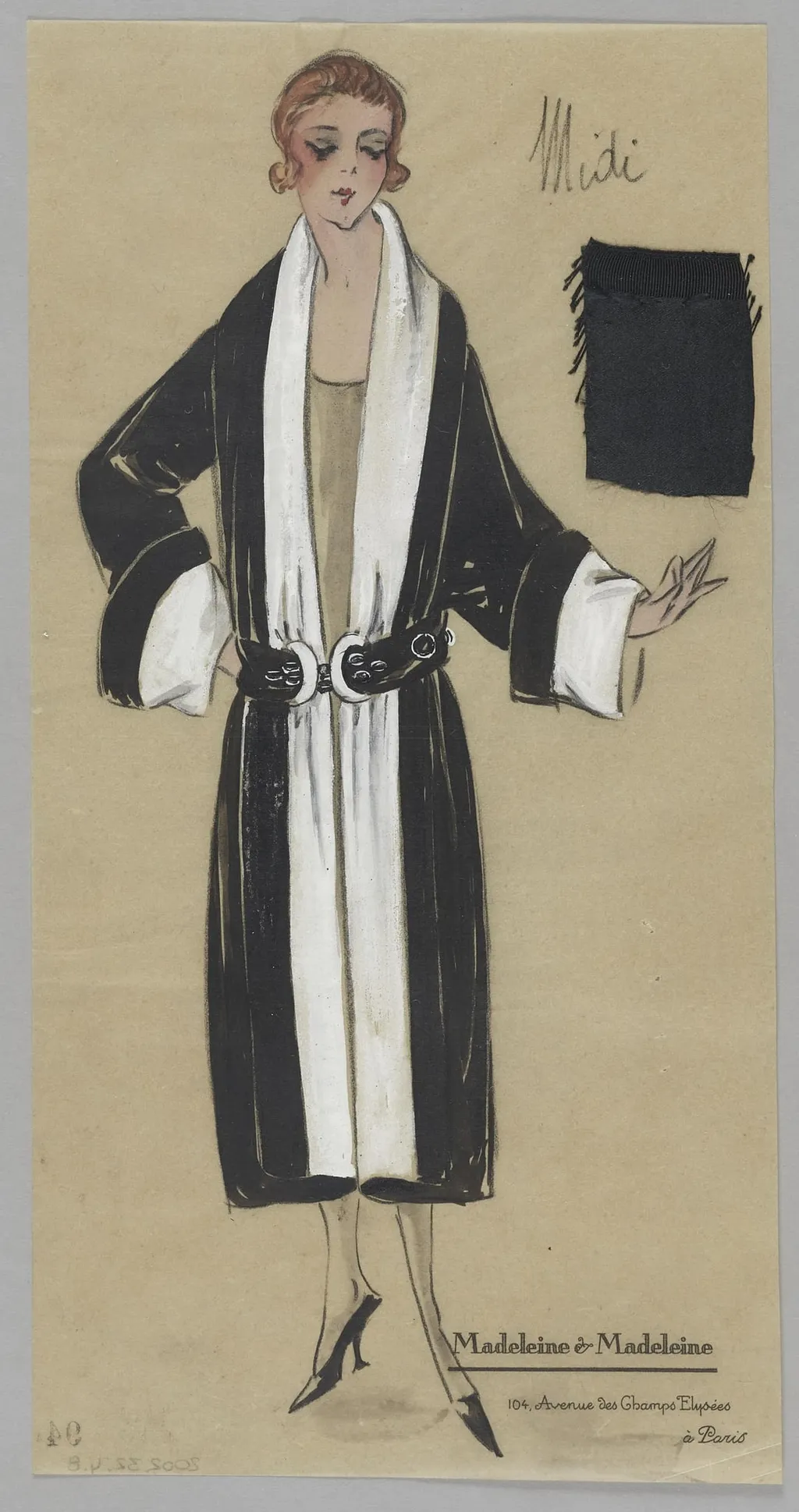 Midi, by Madeleine & Madeleine, 1924