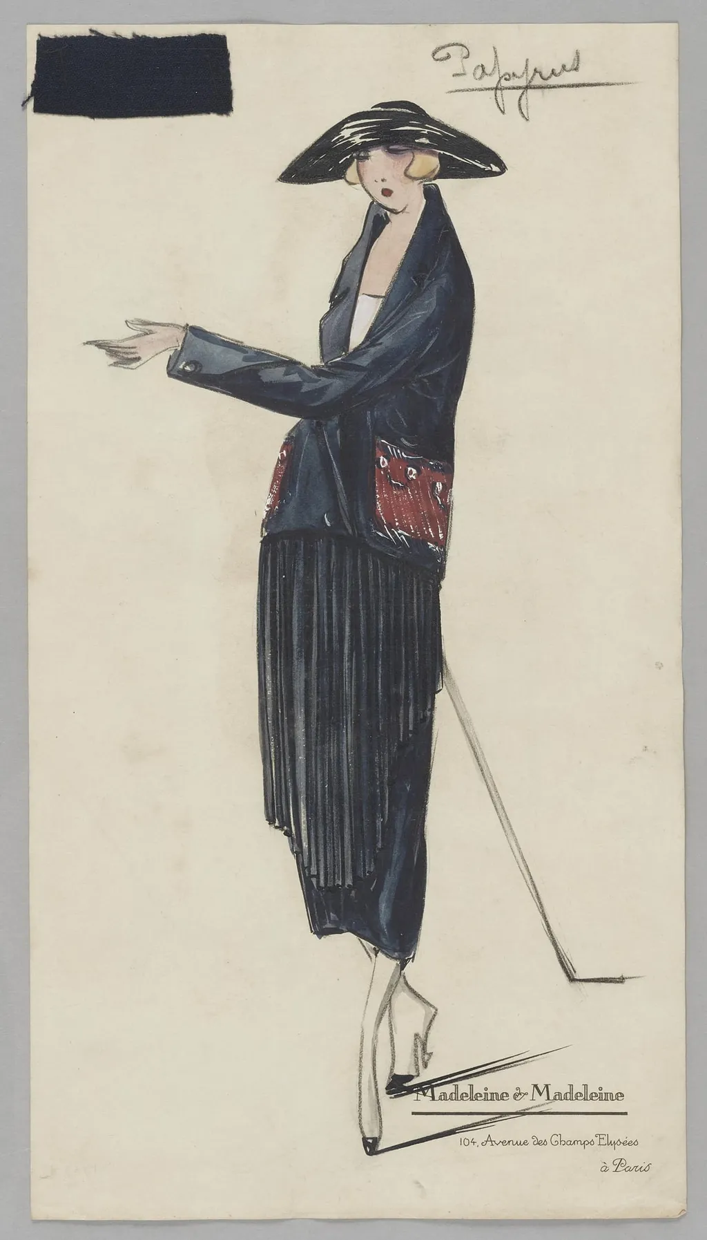 Papyrus, by Madeleine & Madeleine, 1924