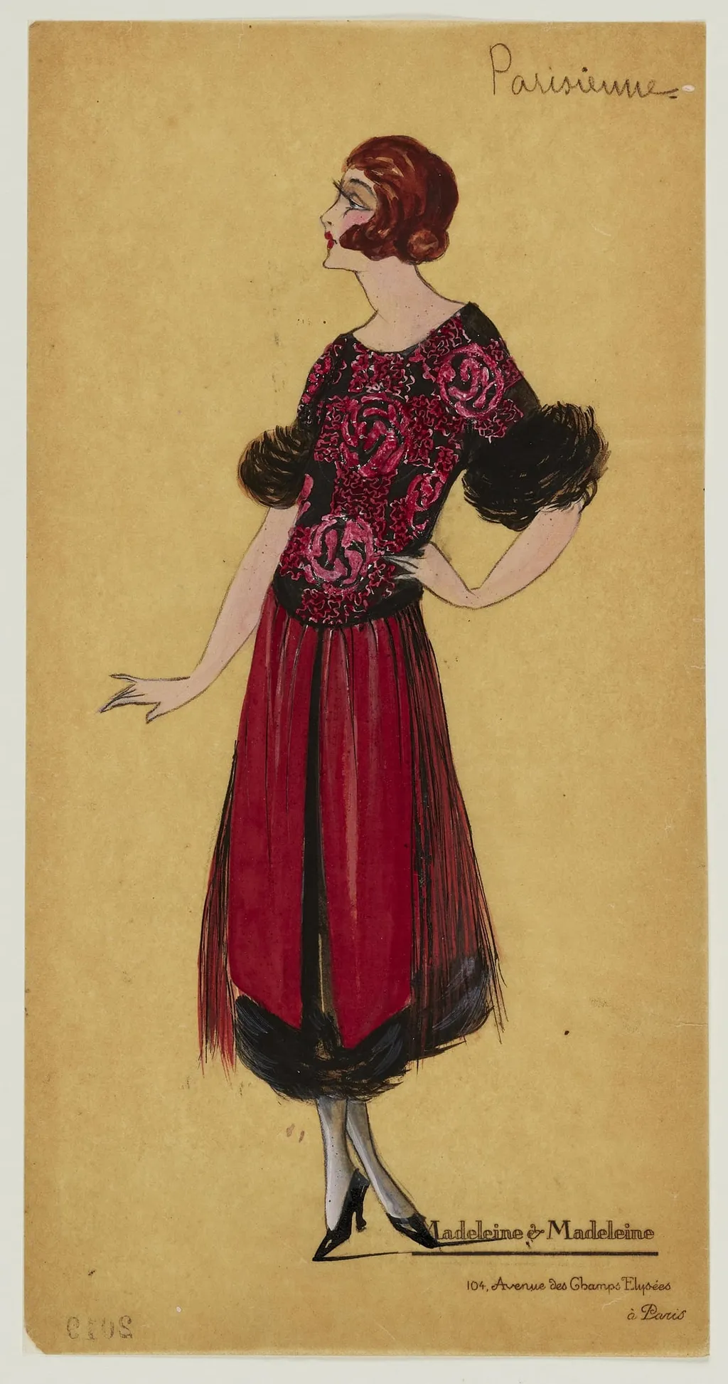Parisienne, by Madeleine & Madeleine, 1924