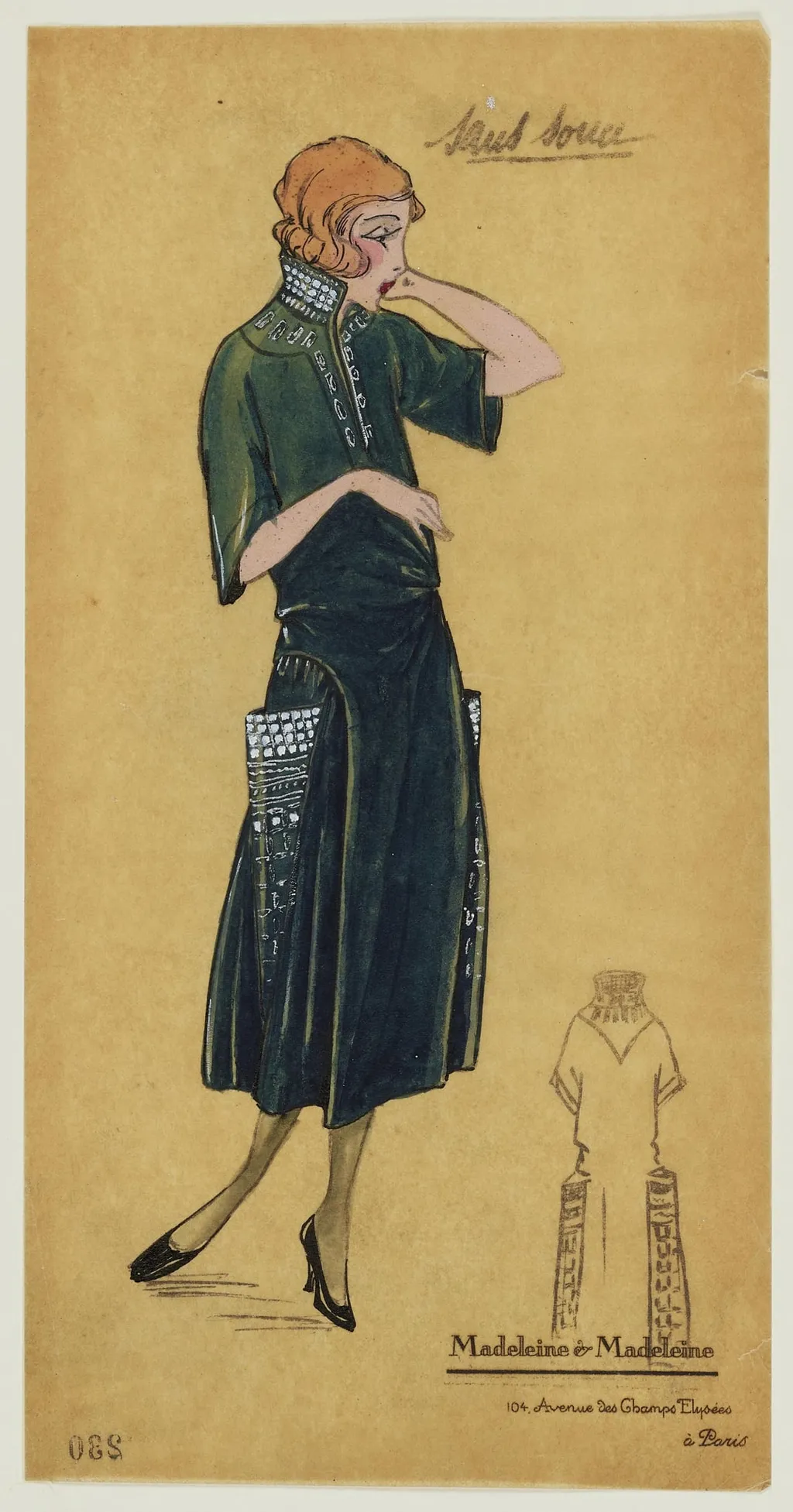 Sans souci, by Madeleine & Madeleine, 1924