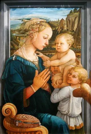 Madonna and Child, by Filippo Lippi