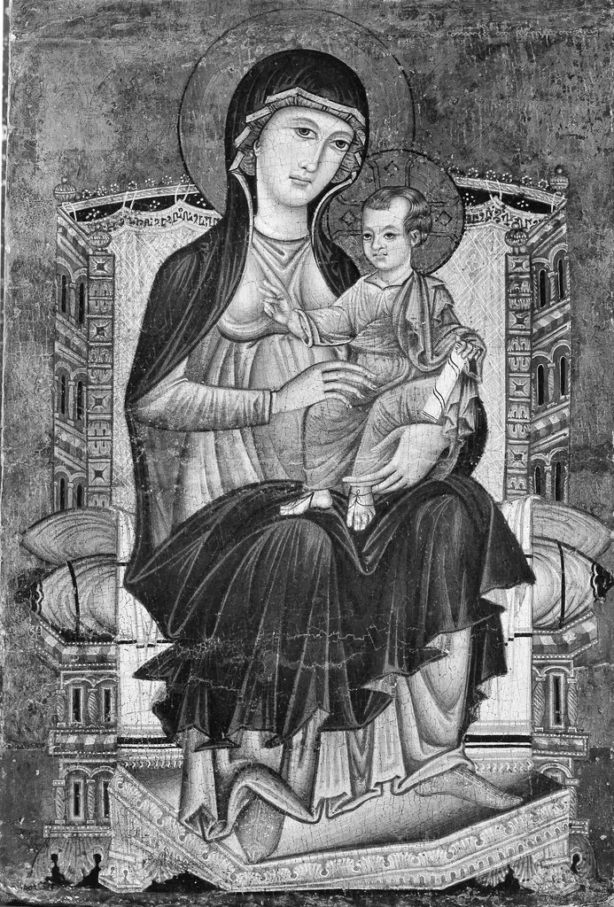 Madonna and Child Enthroned, 1300