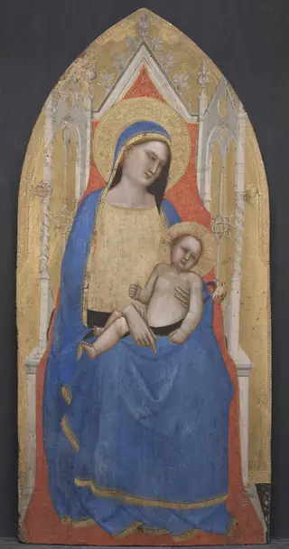 Madonna and Child Enthroned